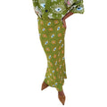 Printed Elastic Waistband Fashionable And Casual