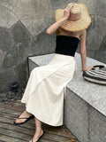 Short Height Springsummer A Line Womens Skirt